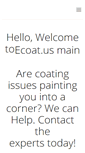 Mobile Screenshot of ecoat.us